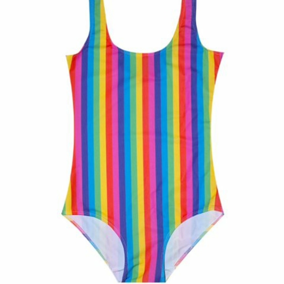 COPY - Minga London Rainbow Leo One Piece Suit - Picture 2 of 2